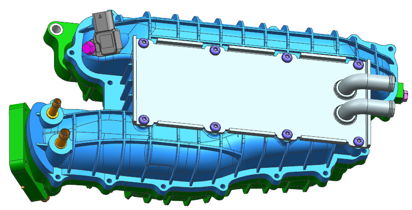 東風小康中冷進氣歧管